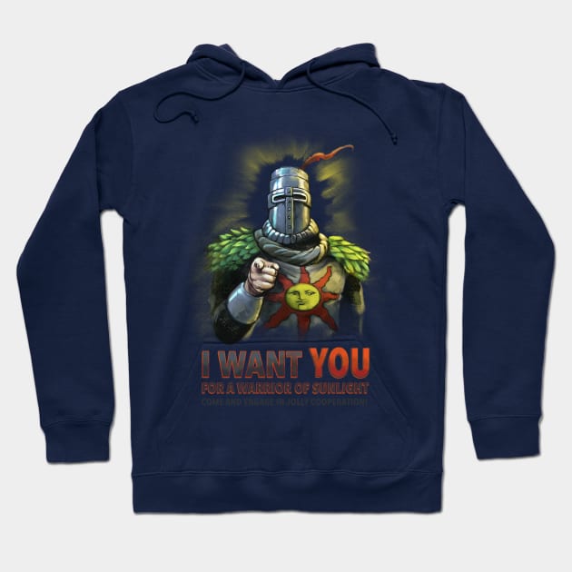 I want YOU for a Warrior of Sunlight Hoodie by Crowsmack
